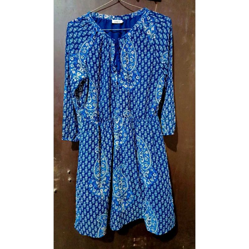Blue Kurti Top