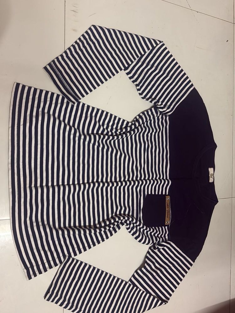 Striped Long Sleeve T-Shirt