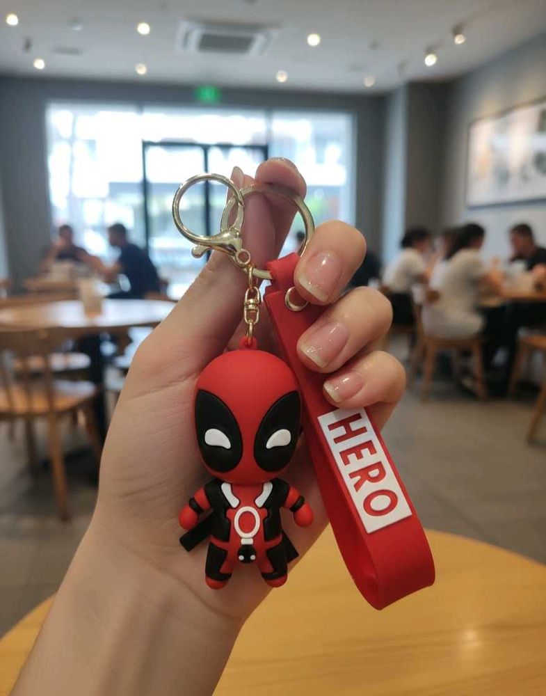 New Deadpool Hero Premium Keychain / Bag Charm