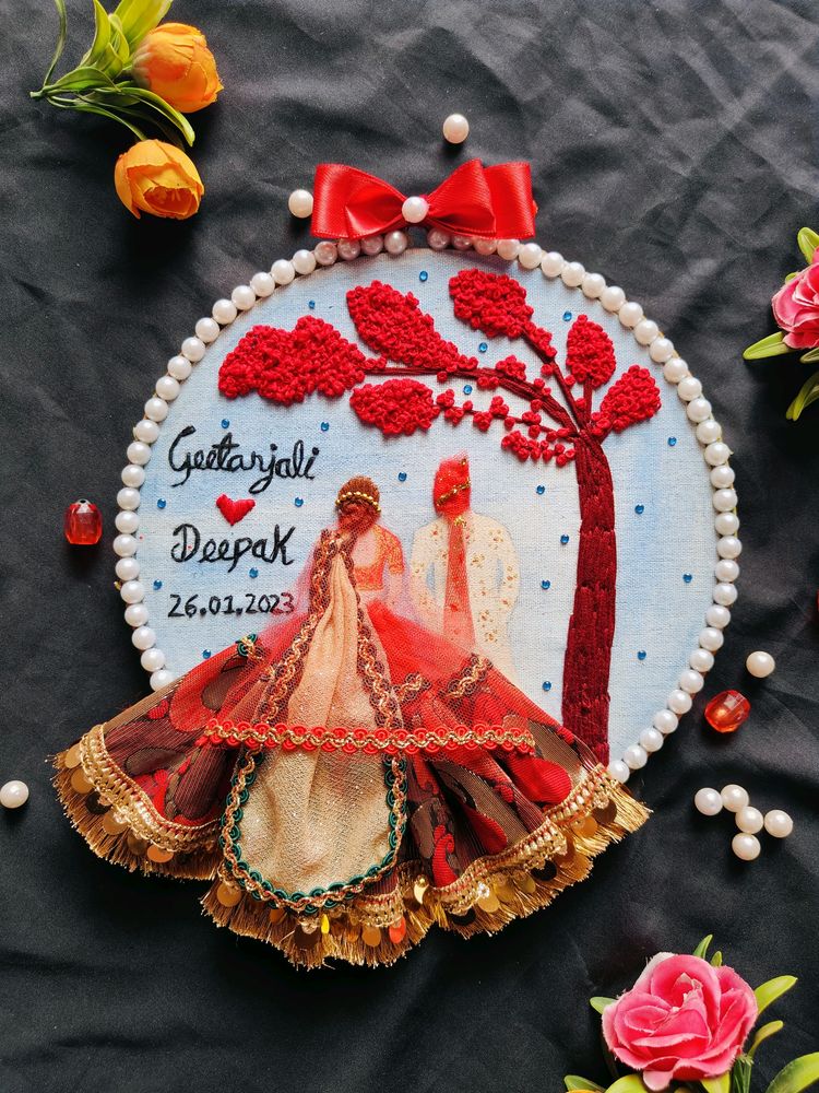 Customised Handmade Embroidery Hoop