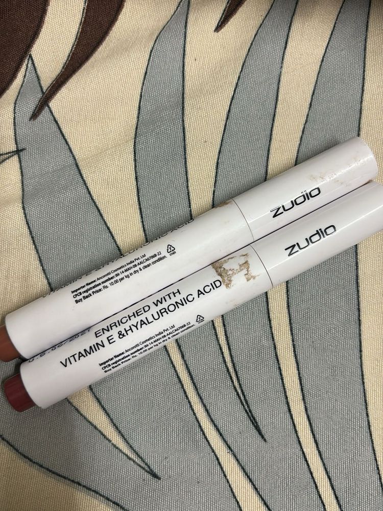 Zudio Lip Crayons (Set of 2)