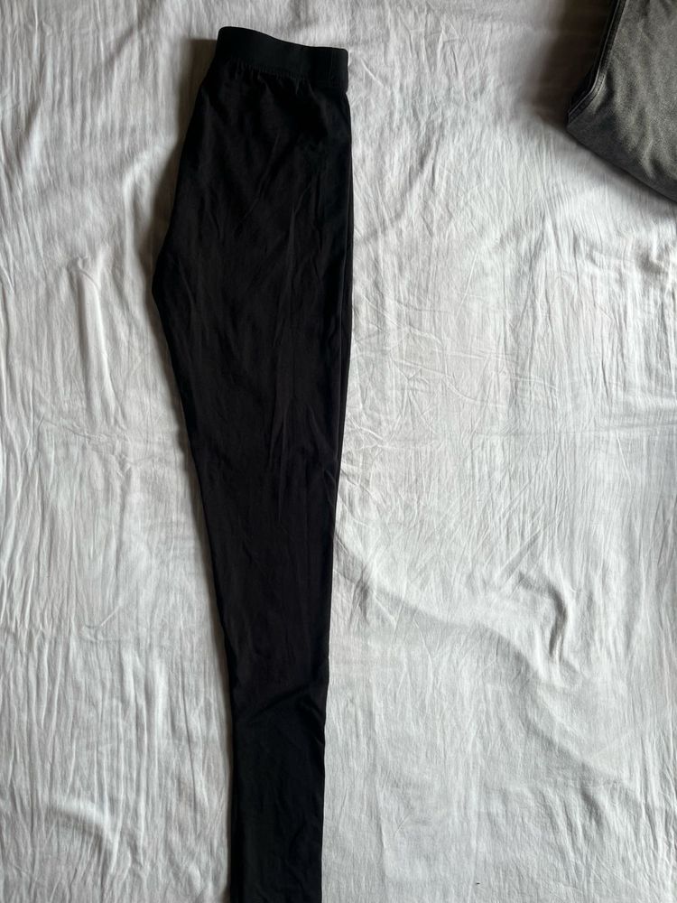 Black Leggings and top