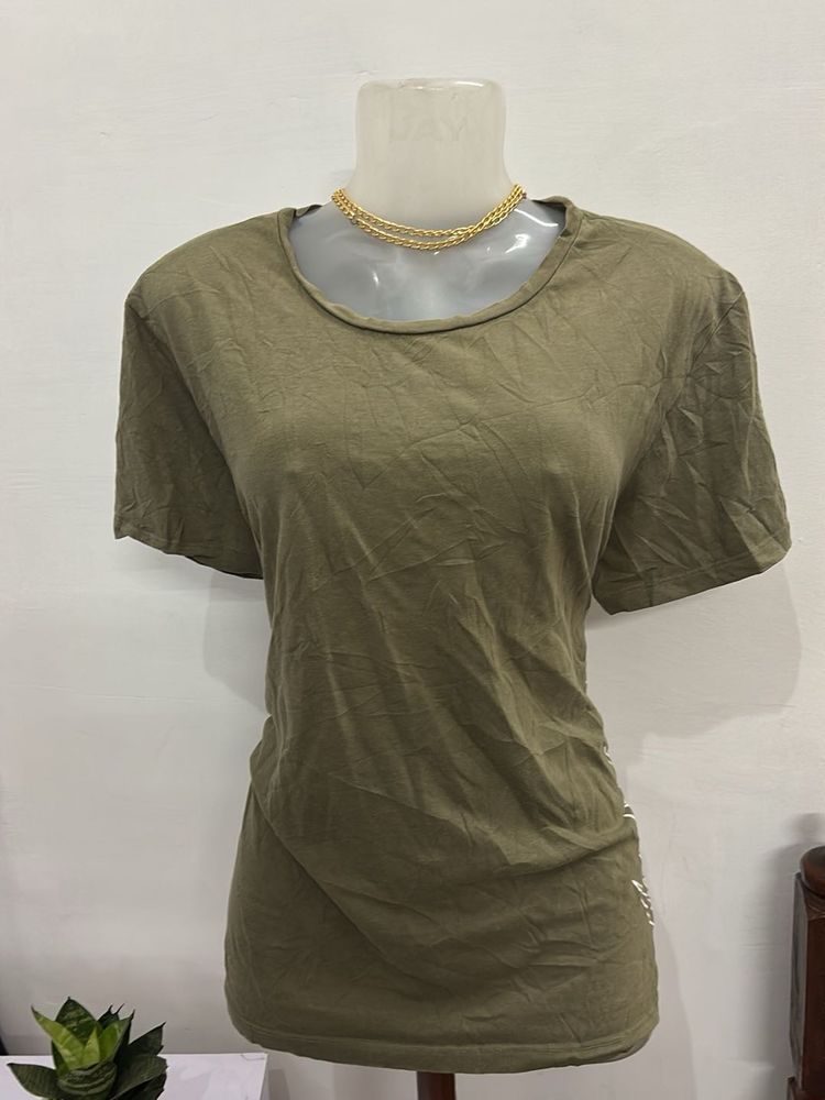 Olive Green Tee