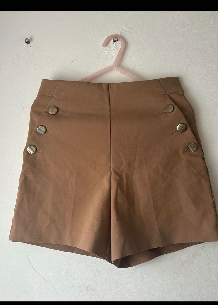 ZARA Beige Shorts