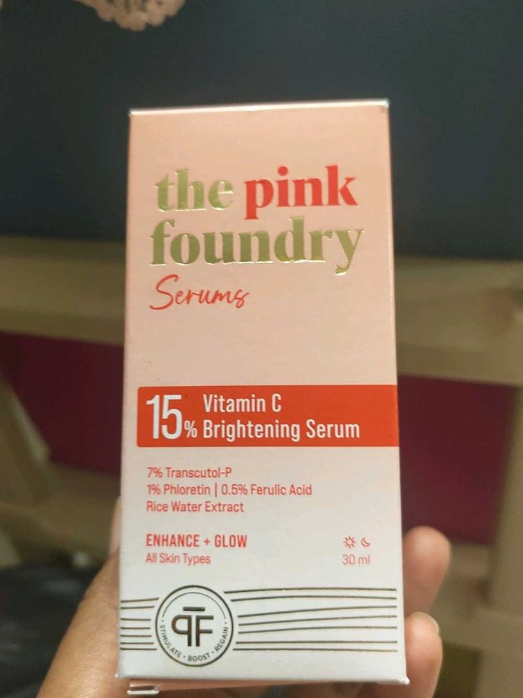 The Pink Foundry 15% Vitamin C Brightening Serum