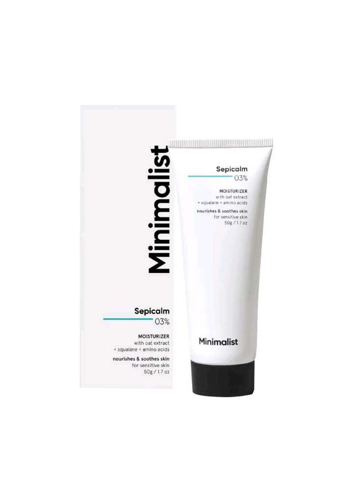 Minimalist Sepicalm 3% Oats Face Moisturizer