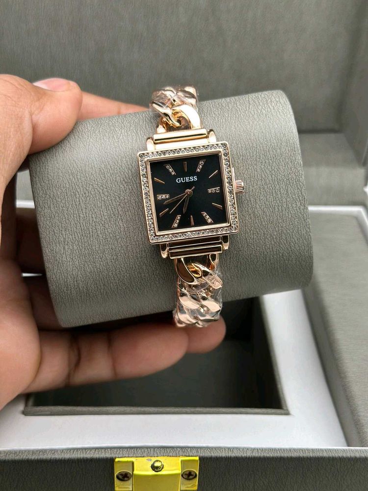 GUESS CHAIN STYLE PREMIUM QUALITY LADIES WATCH