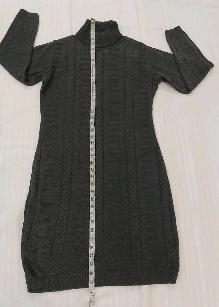 Sale 😍Knit Turtleneck Dress 36-42 stretchy