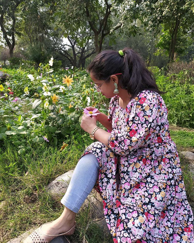 Floral Print Maxi Dress