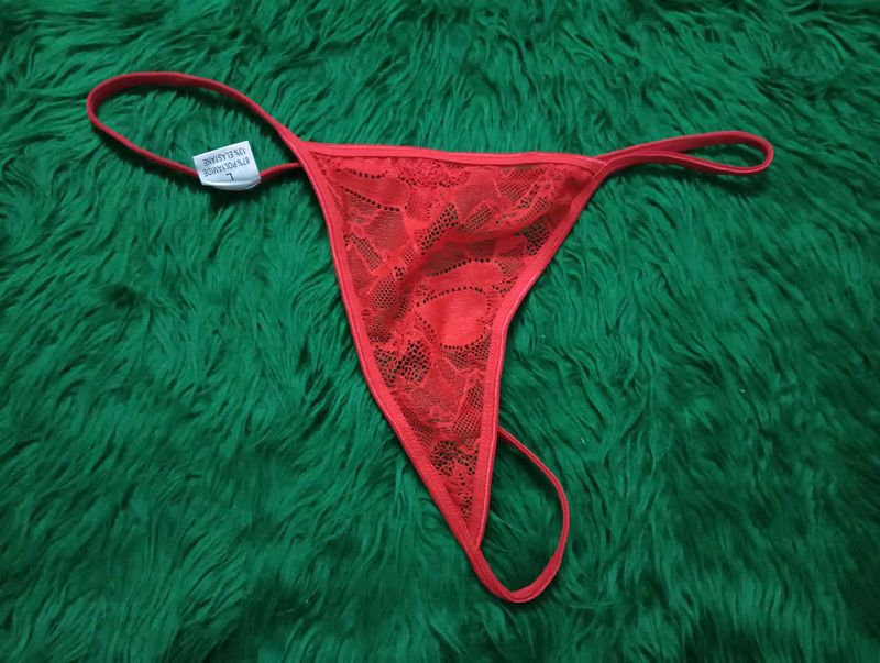 Red Lace Thong hot💞🆕