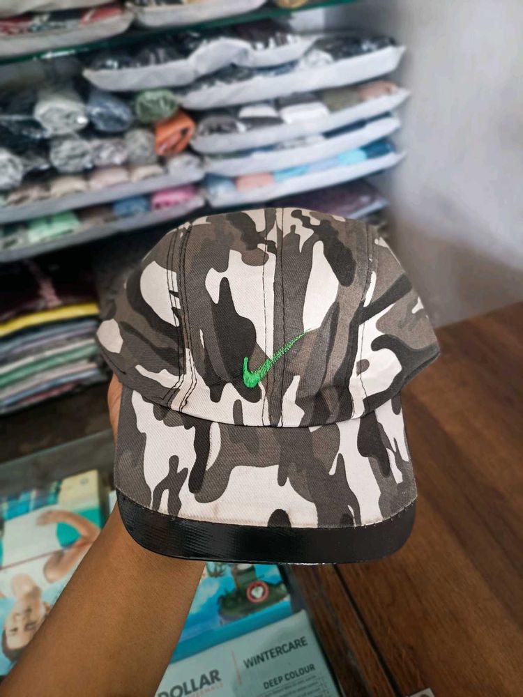 Nike Velcro (sticky) Strap, Khaki Cap (Adjustable)