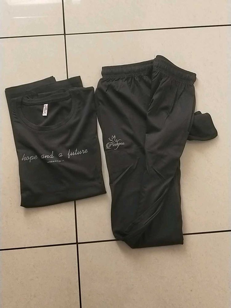 XL Cute Pinkpee Tracksuit Set(Premium Tensil Mater