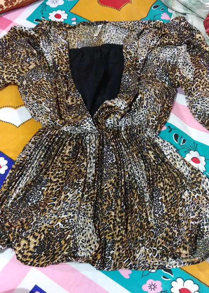 Leopard Print Dress