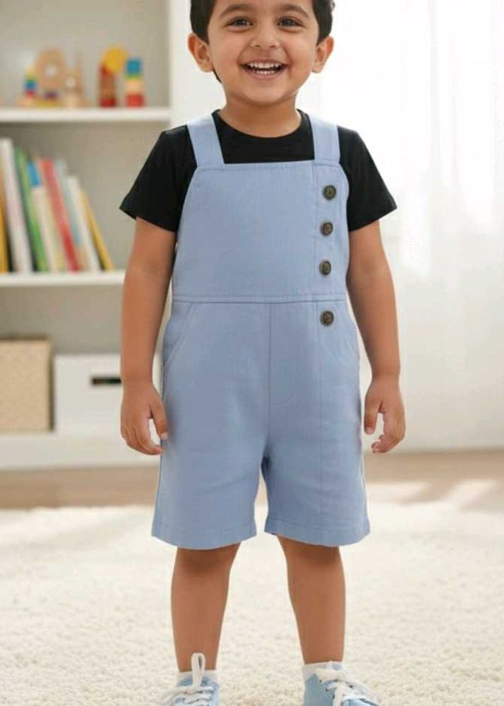 Cute Baby Blue Romper