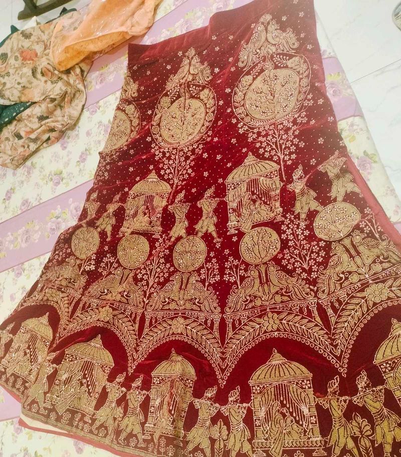 Bridal Lehenga unstitched never used