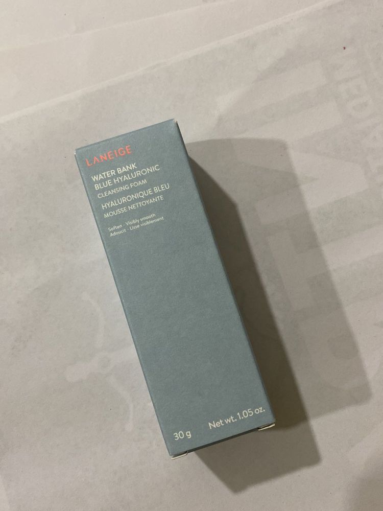 Laneige Water Bank Blue Hyaluronic Cleansing Foam
