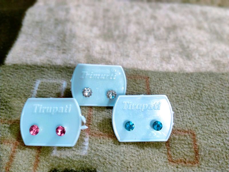 Beautiful Rhinestone Ear Studs