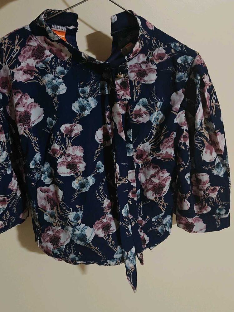 Floral Print Blouse