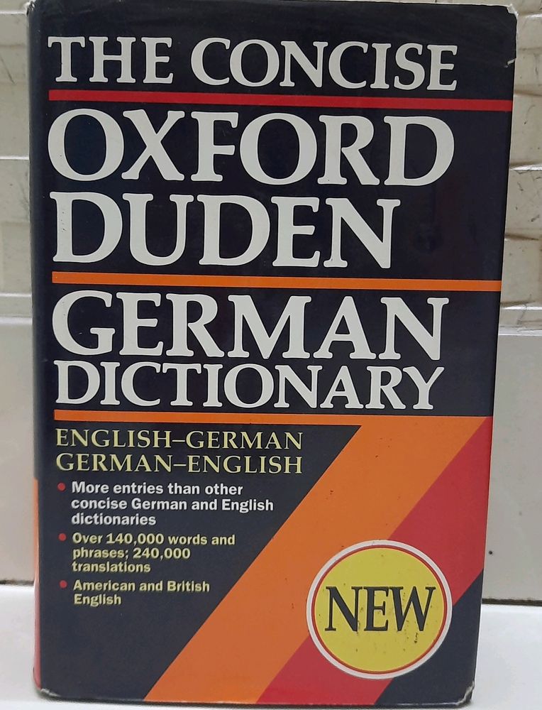 OXFORD DUDEN German To English DICTIONARY