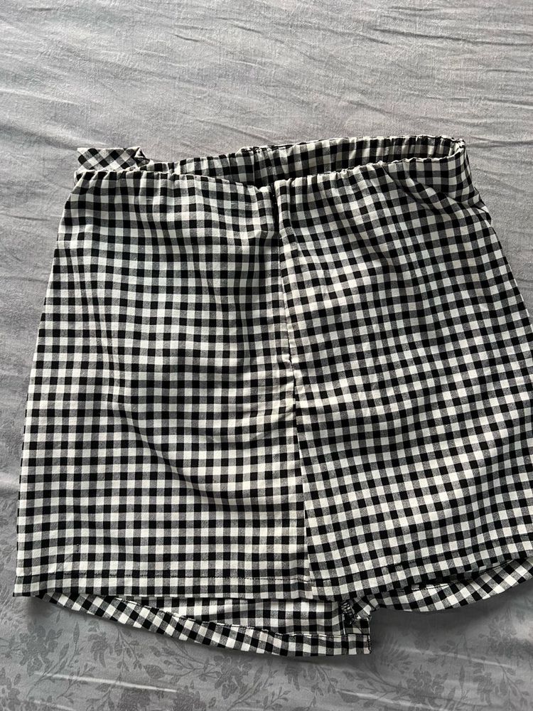 Gingham Skirt