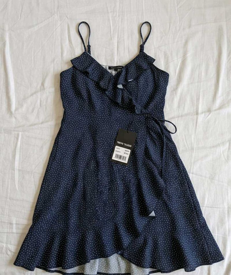 With Tag Cute Polka Dot Dress