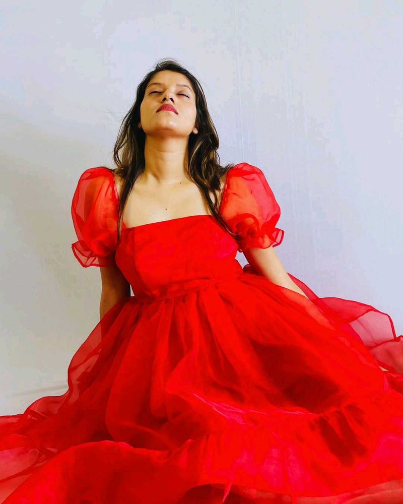 Red Cloud dress