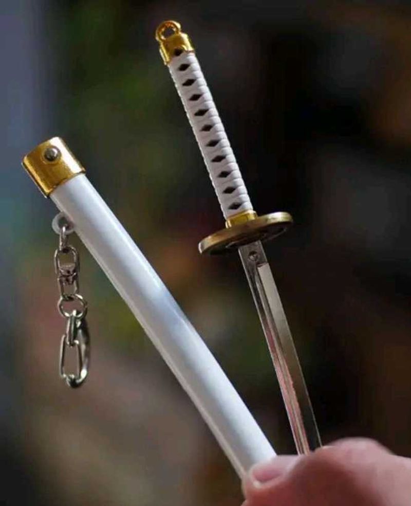 Miniature Katana Keychain