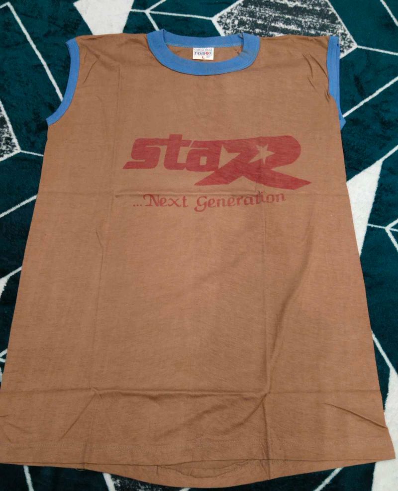 Brown Graphic Tee