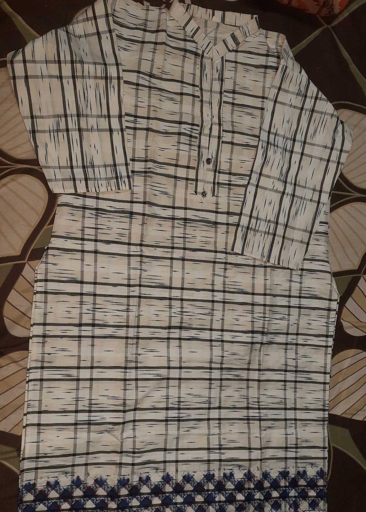 straight formal kurti