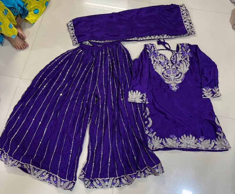 Blue Heavy Dress