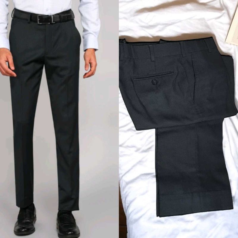 Louis Philippe Men Regular Fit  Formal Trouser