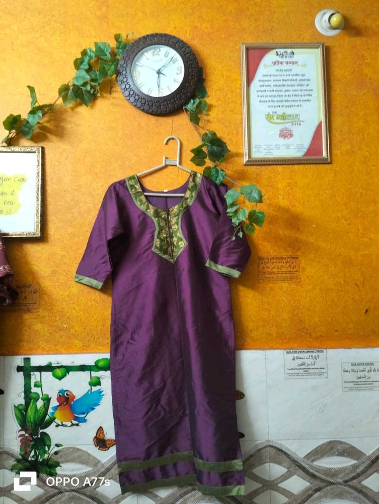Purple Kurta..