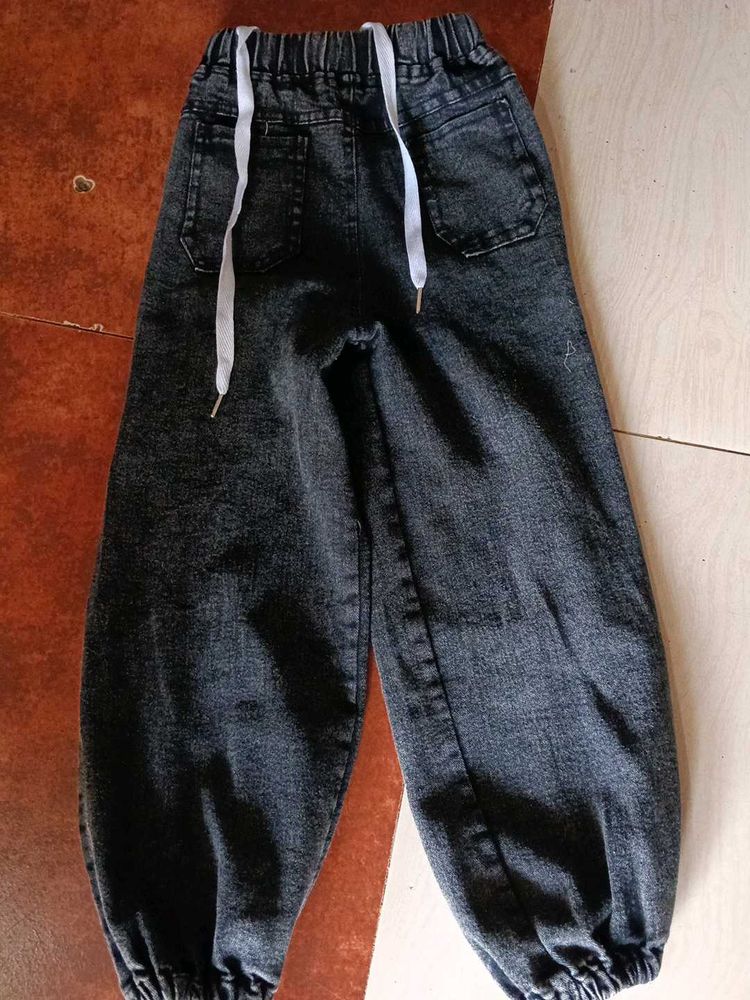 Stylish Denim Balloon Pants