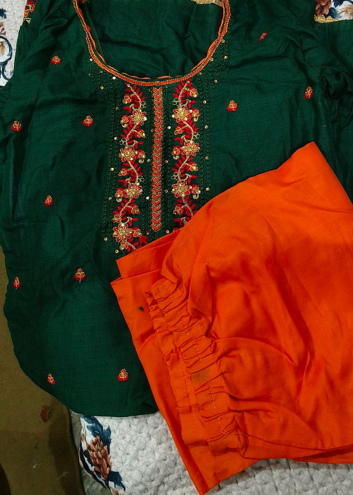 Totally New Suit With Pant And Dupatta