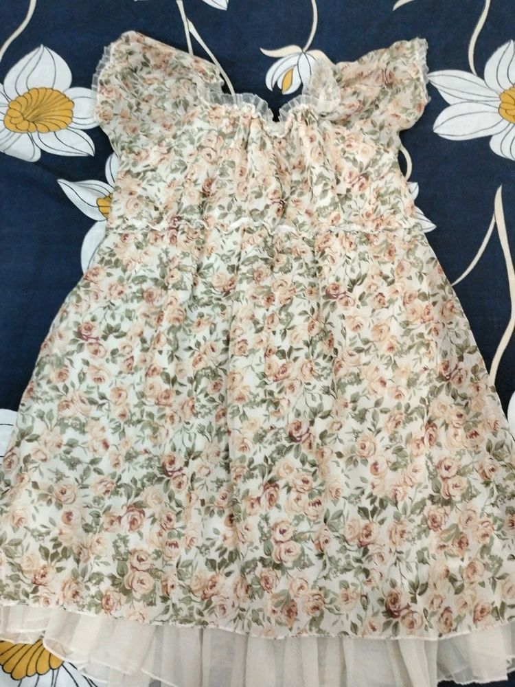 Floral Girls Frock