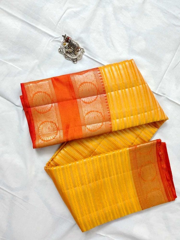 New Zari Organza Saree 2