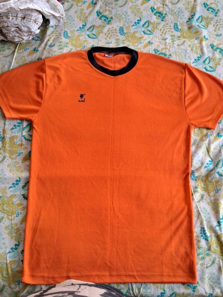 Orange Sports T-shirt🔥🔥🔥🟠