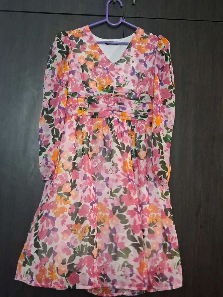 Floral Print Dress