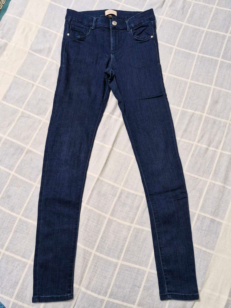 Dark Wash Denim Skinny Jeans 12y