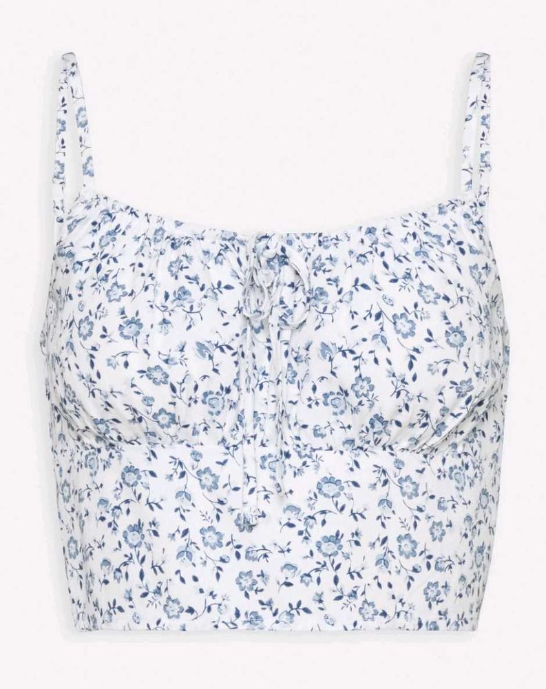 PINTERESTY FLORAL CROP TOP