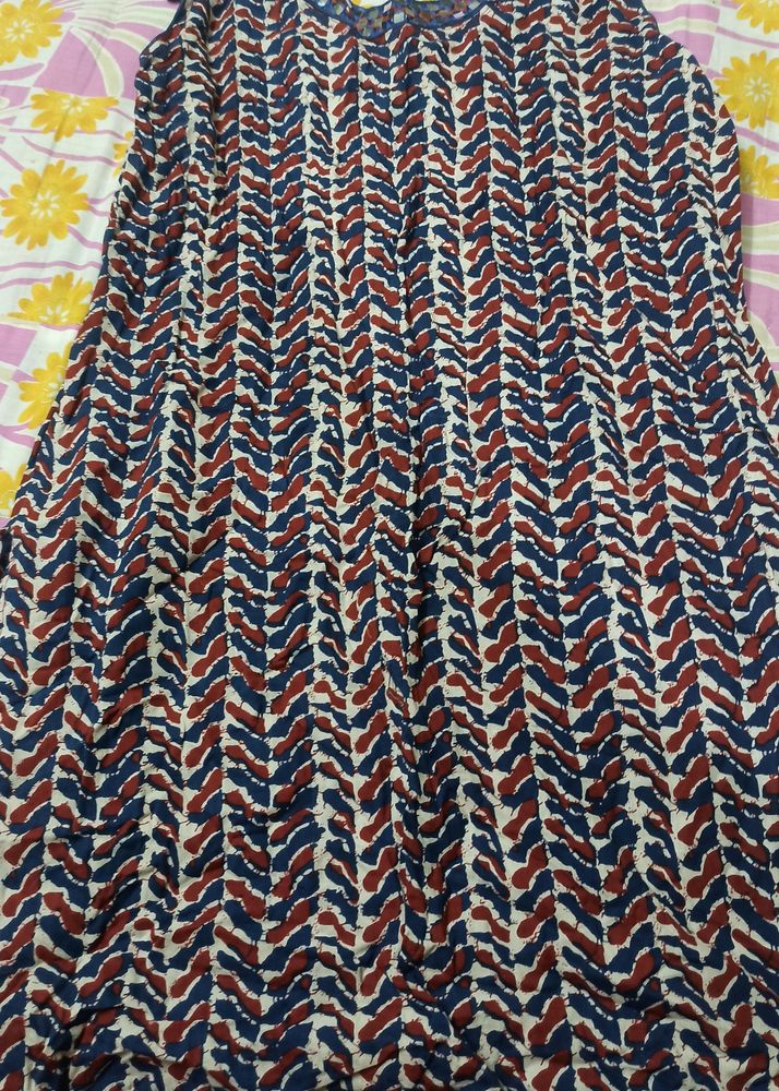 Sleeveless Cotton Kurti