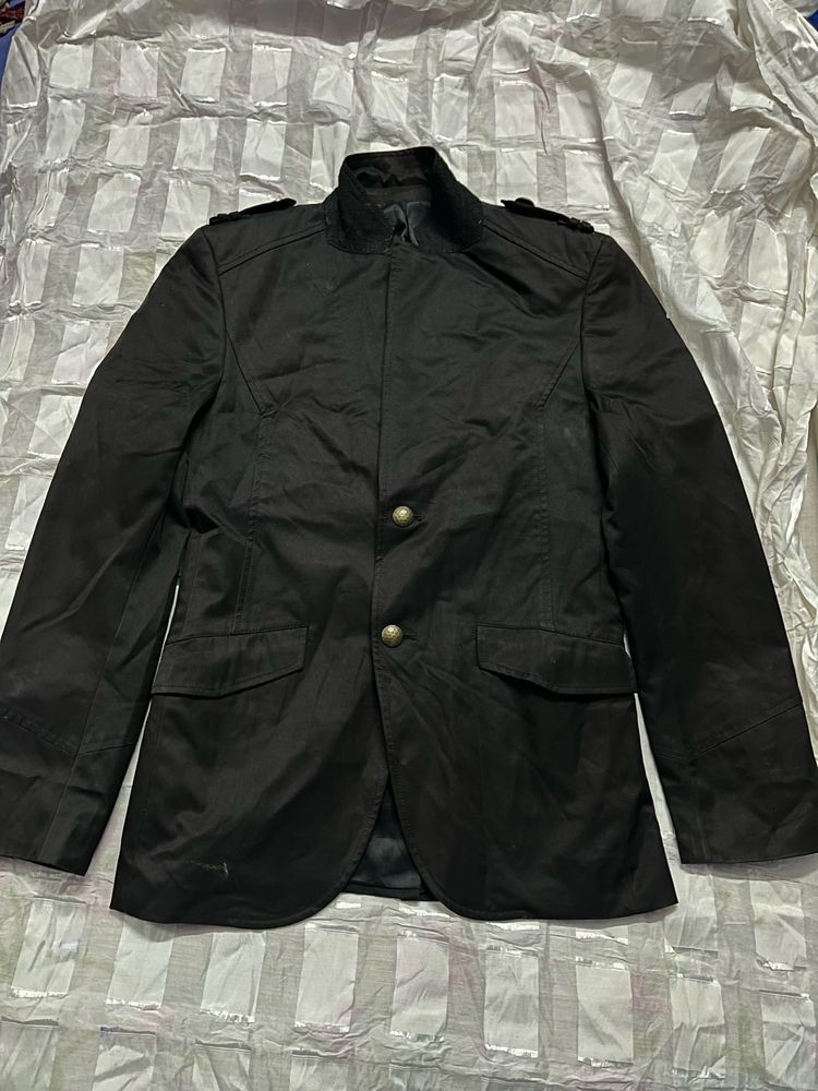 Black Imported American Overcoat