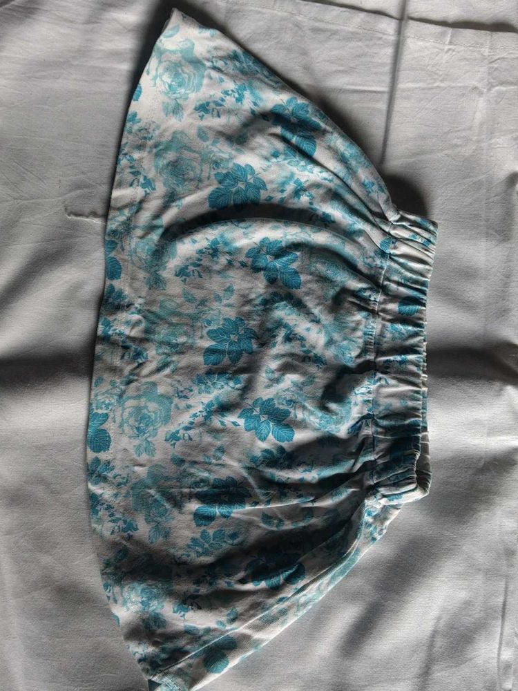 Floral Print Skirt