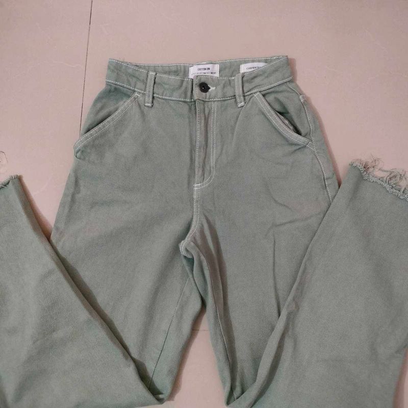 Cotton On Green Jeans