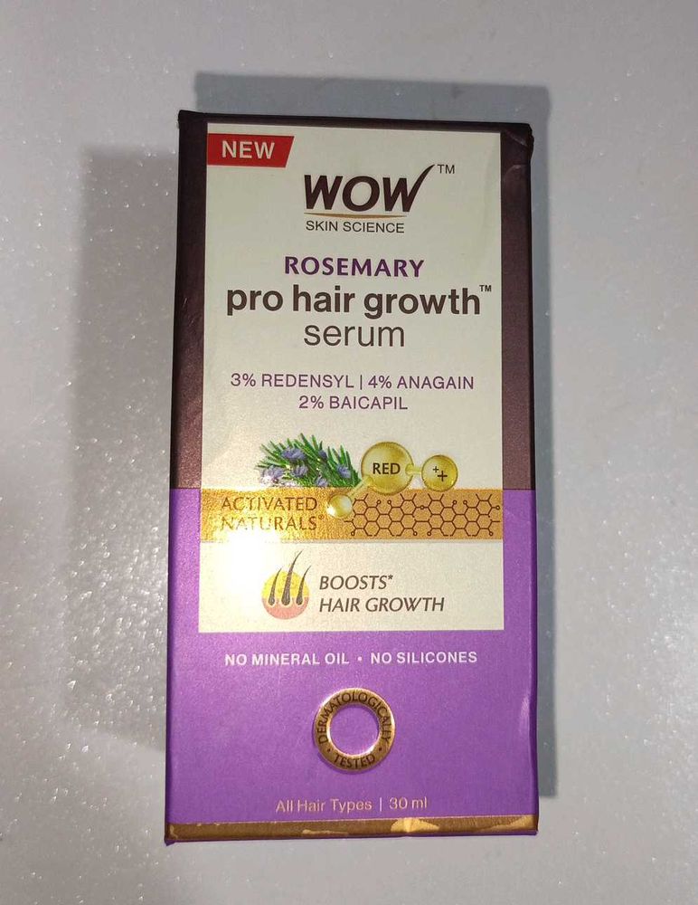 WOW Rosemary Hair Growth Serum