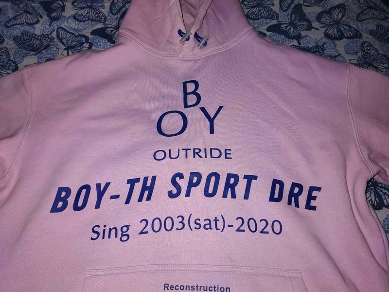 Outride Pink Hoodie