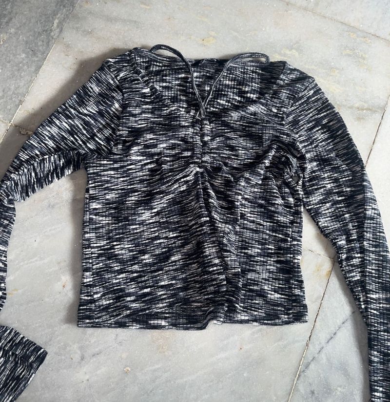 🔔Ruched Long Sleeve Top🔔