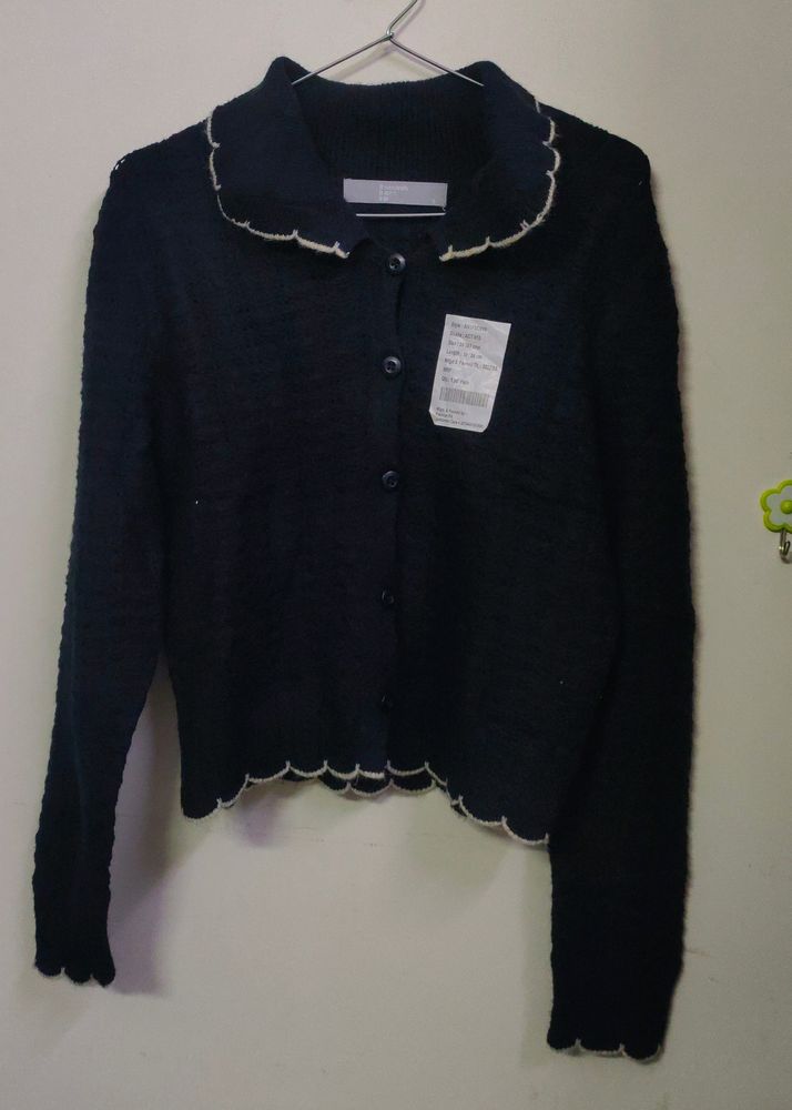 Korean Brand 8SECONDS Crosia Cardigan