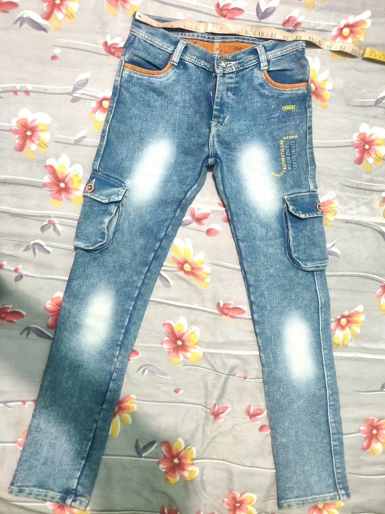 Cargo Blue #Jeans / Waist Size 28