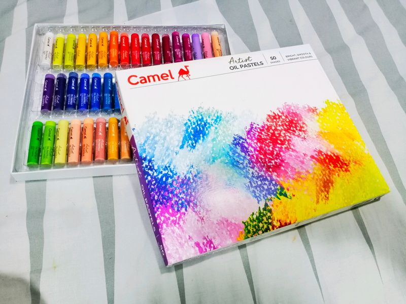 New Camlin Artist Grade Oil pastels 50 Shades